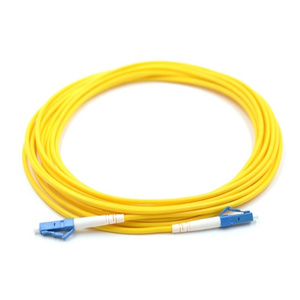 Simplex SX 9 / 125 Single Mode LC UPC fiber optic Patch cord optical patchcord G652D G657A SM LSZH LC - LC jumper Cable